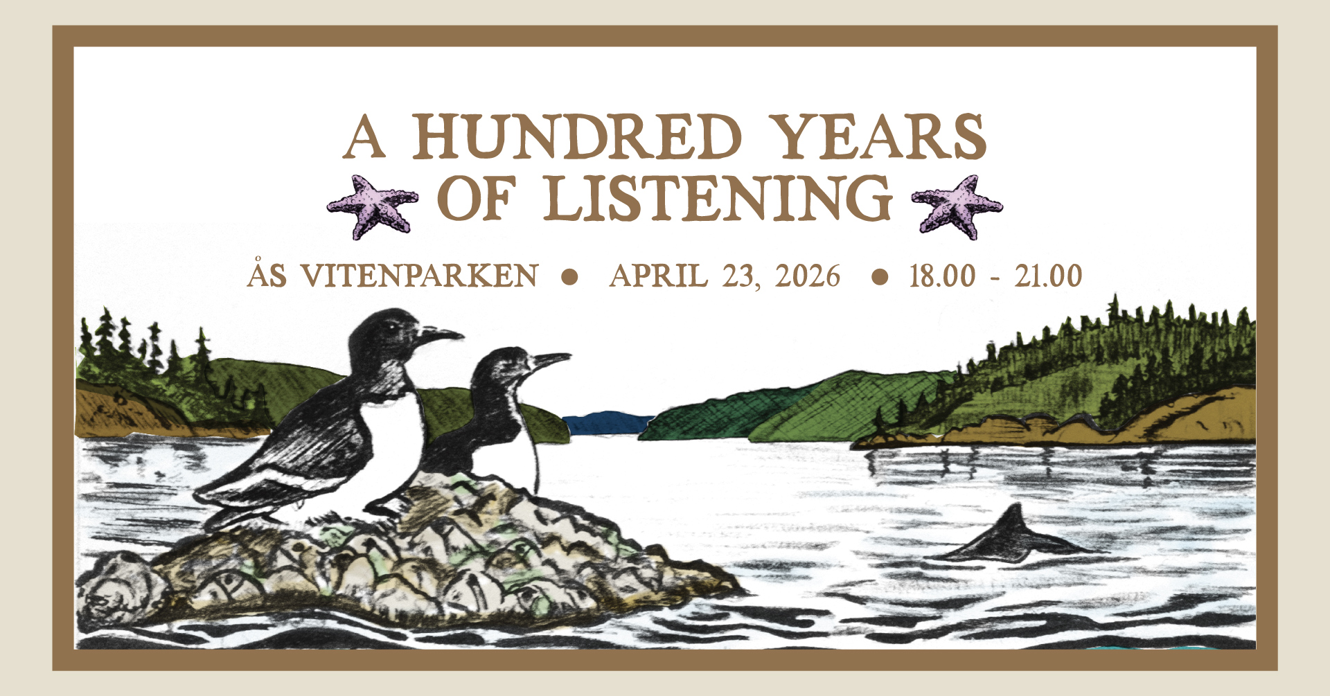 Kunstkveld og workshop: Lær å lytte til Oslofjorden med “A Hundred Years of Listening”